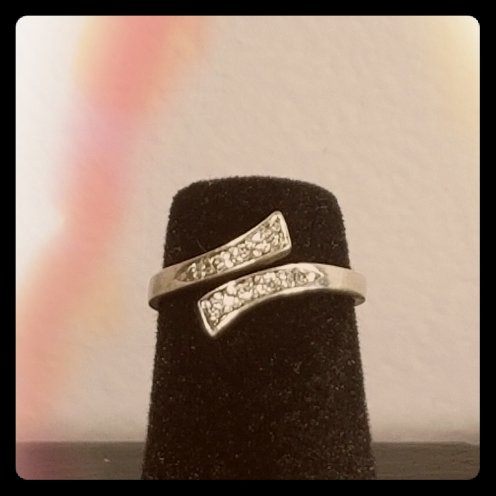 Silver toe ring